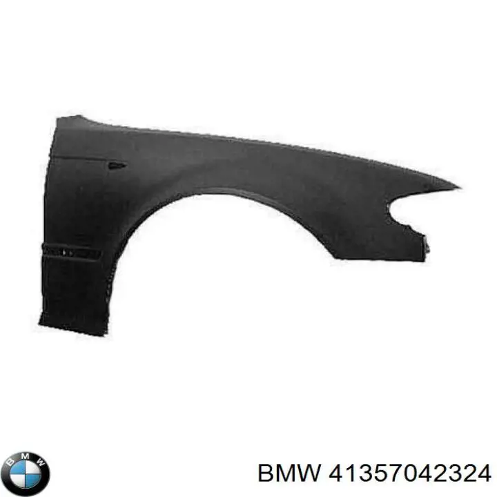 Do koszyka 41357042324 BMW Błotnik przedni prawy