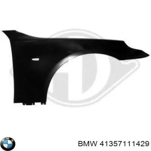 Do koszyka 41357111429 BMW Błotnik przedni lewy