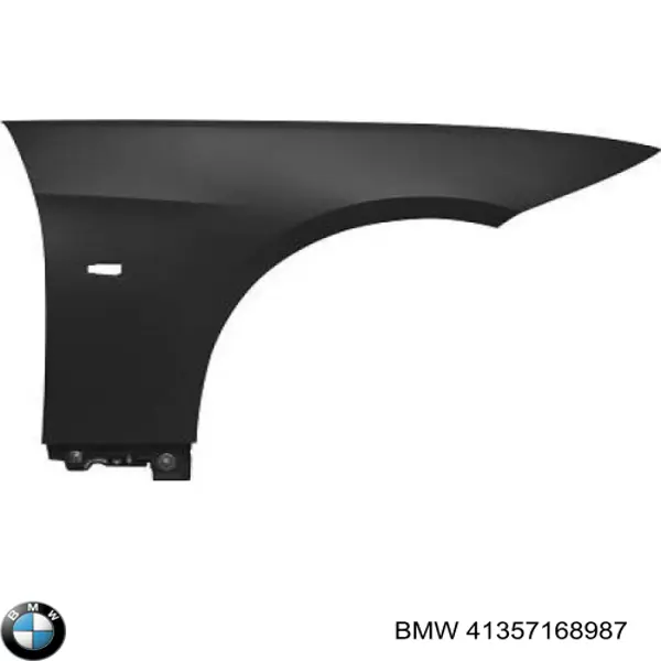Do koszyka Błotnik przedni lewy BMW 3  E92