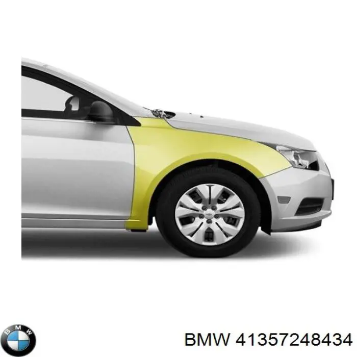 Błotnik przedni prawy BMW 41357248434 cena, od 247,40 USD