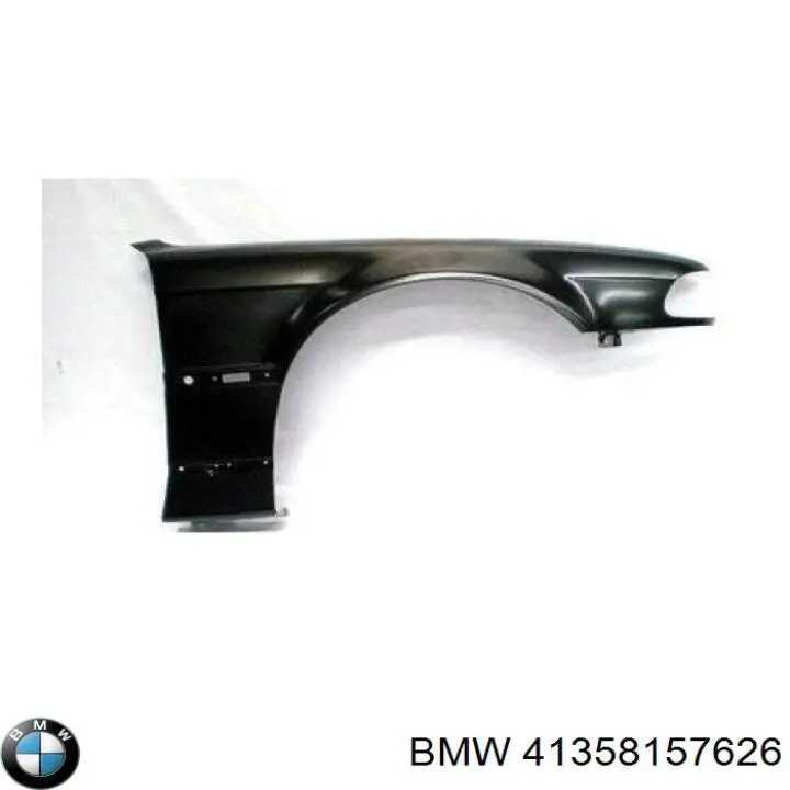 Błotnik przedni prawy BMW 41358157626 cena, od 308,97 USD