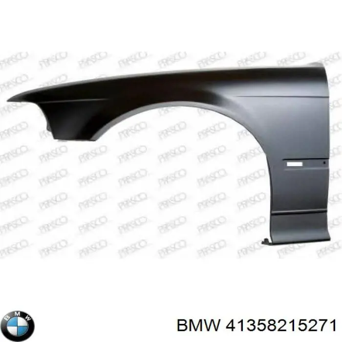 Błotnik przedni lewy BMW 41358215271 cena, od 74,27 USD