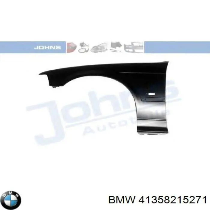 Do koszyka 41358215271 BMW Błotnik przedni lewy