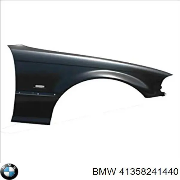 Błotnik przedni prawy BMW 41358241440 cena, od 86,71 USD