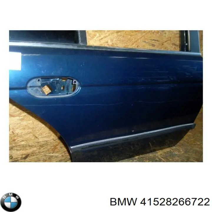 Drzwi tylne prawe BMW 5 sedana (E39) (1995 - 2003) cena, od 55,04 USD
