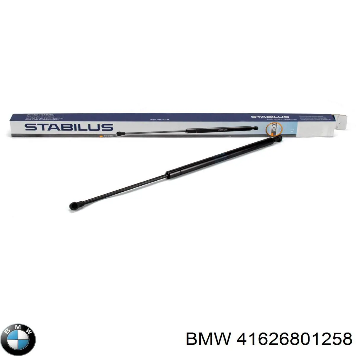 41626801258 BMW Amortyzator klapy bagażnika (3/5 drzwi-tylnych)