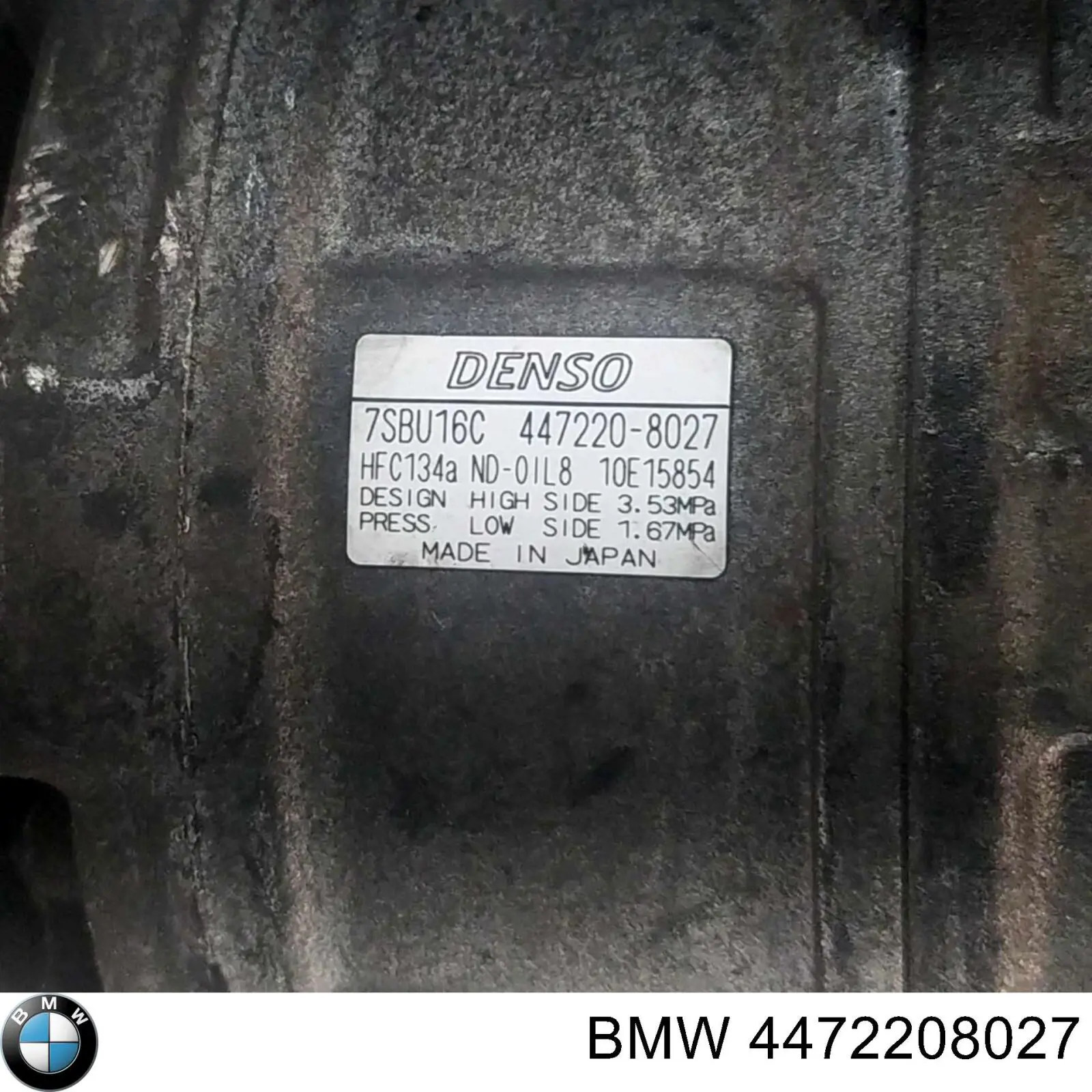 Do koszyka 4472208029 BMW Sprężarka klimatyzacji