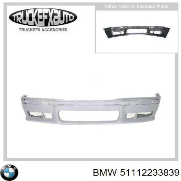 Do koszyka 51112233839 BMW Zderzak przedni