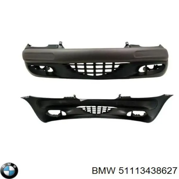Do koszyka 51113438627 BMW Zderzak przedni