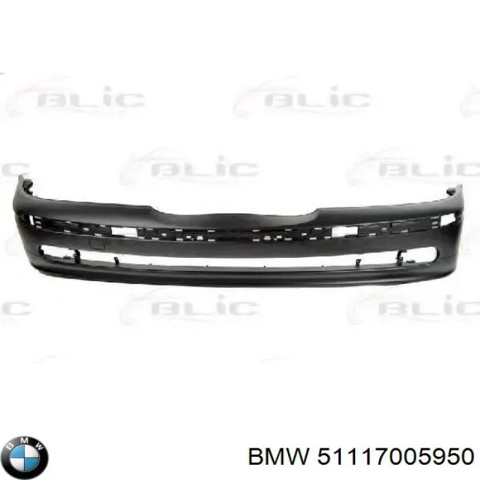 Do koszyka 51117005950 BMW Zderzak przedni