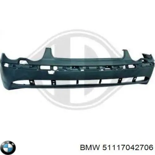 Zderzak przedni BMW 51117042706 cena, od 395,00 USD