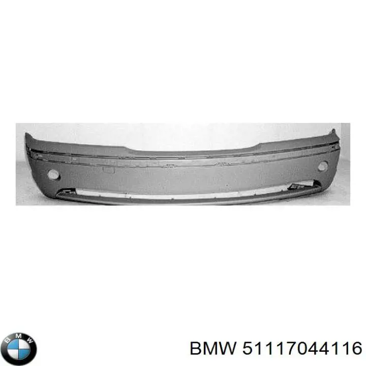 51117044116 BMW Zderzak przedni