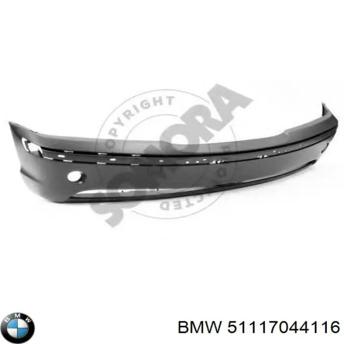 Do koszyka 51117044116 BMW Zderzak przedni