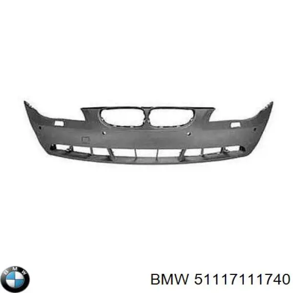 Do koszyka 51117111740 BMW Zderzak przedni