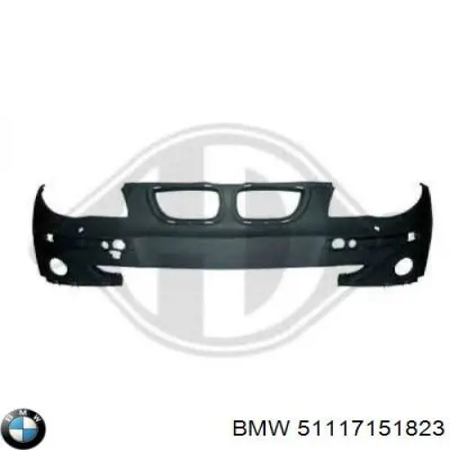51117151823 BMW Zderzak przedni