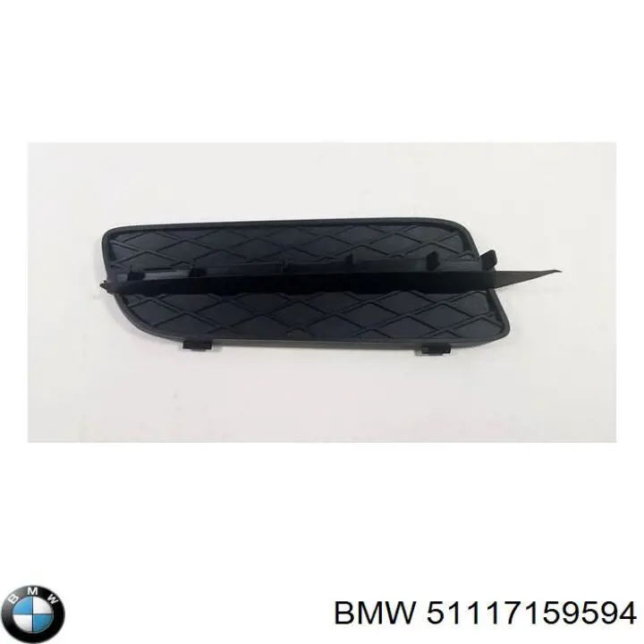 Kratka zderzaka przedniego prawa BMW 51117159594 cena, od 8,90 USD