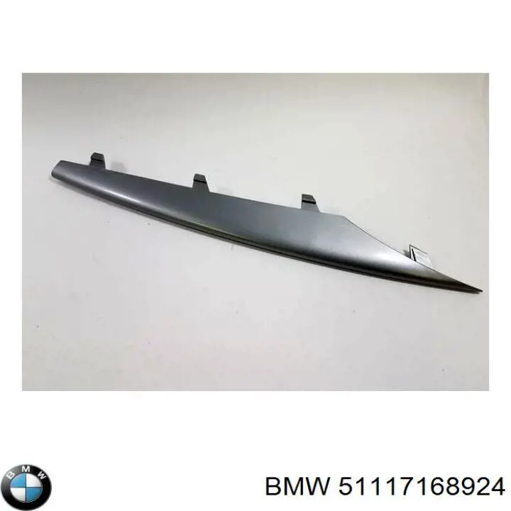 51117168924 BMW listwa ochronna kratki zderzaka przedniego prawa