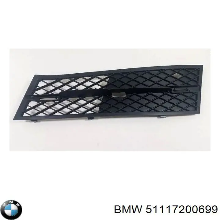 Kratka zderzaka przedniego lewa BMW 51117200699 cena, od 13,47 USD