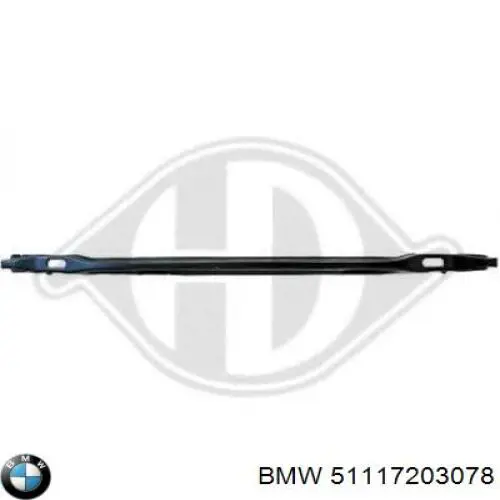 Wspornik zderzaka przedniego środkowy BMW 51117203078 cena, od 22,01 USD