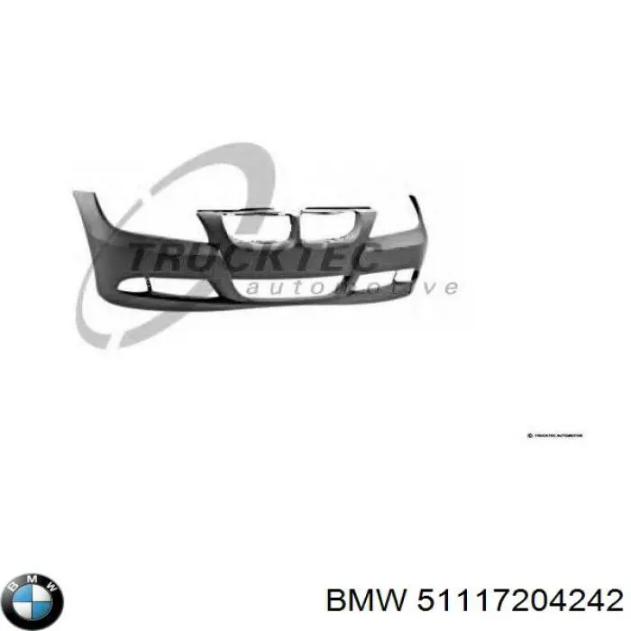 51117204242 BMW Zderzak przedni