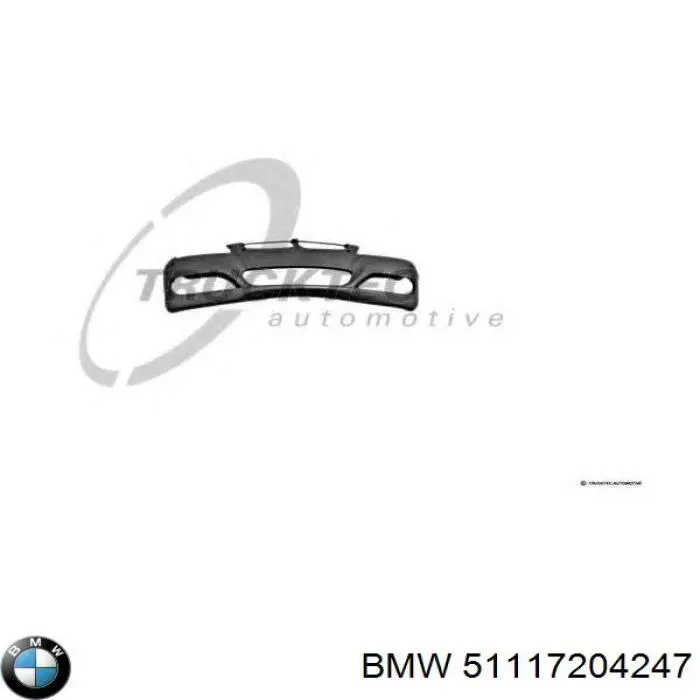 Zderzak przedni BMW 51117204247 cena, od 85,75 USD