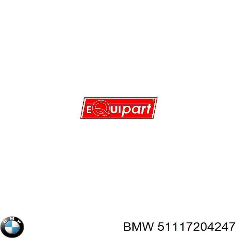 Do koszyka 51117204247 BMW Zderzak przedni