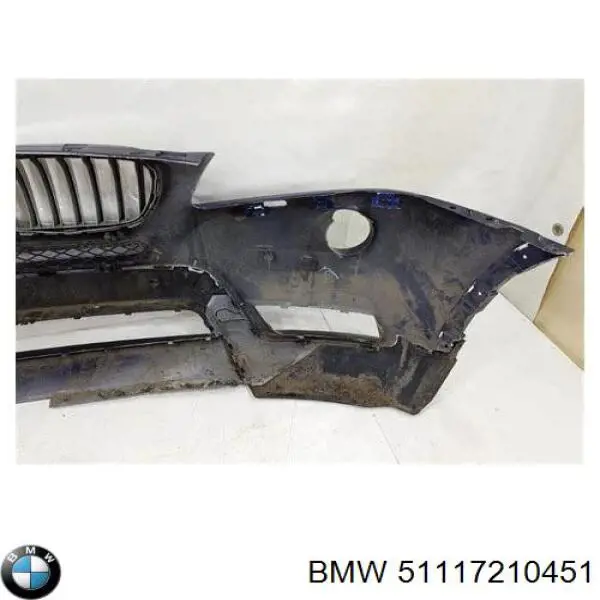 Do koszyka 51117210451 BMW Zderzak przedni