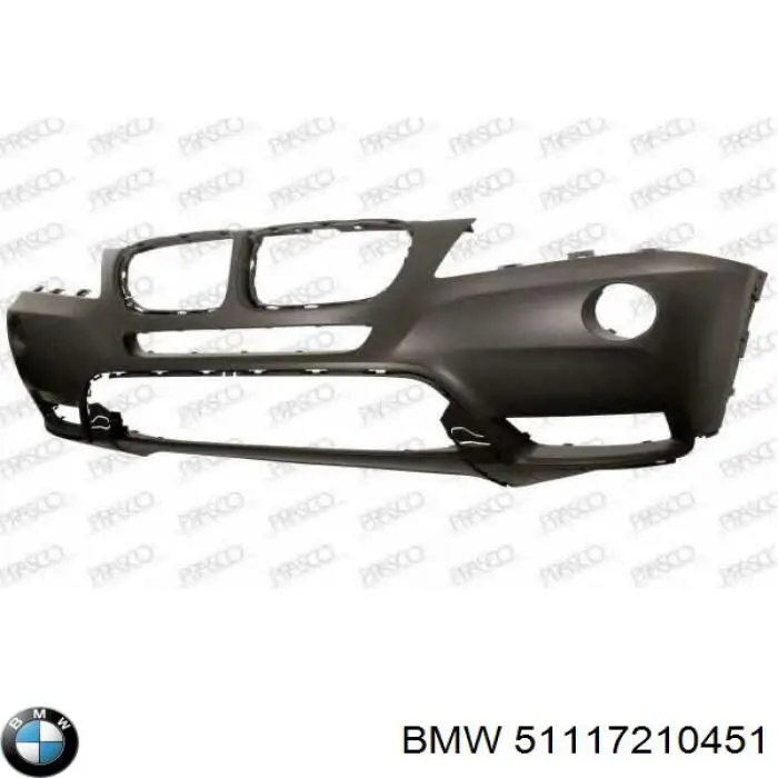 Zderzak przedni BMW 51117210451 cena, od 142,59 USD