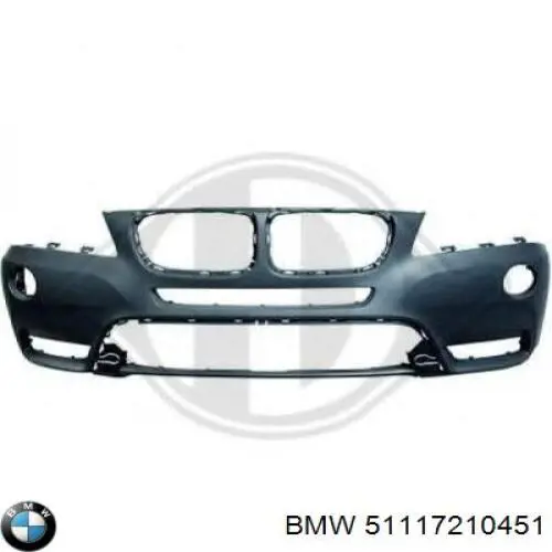 51117210451 BMW Zderzak przedni