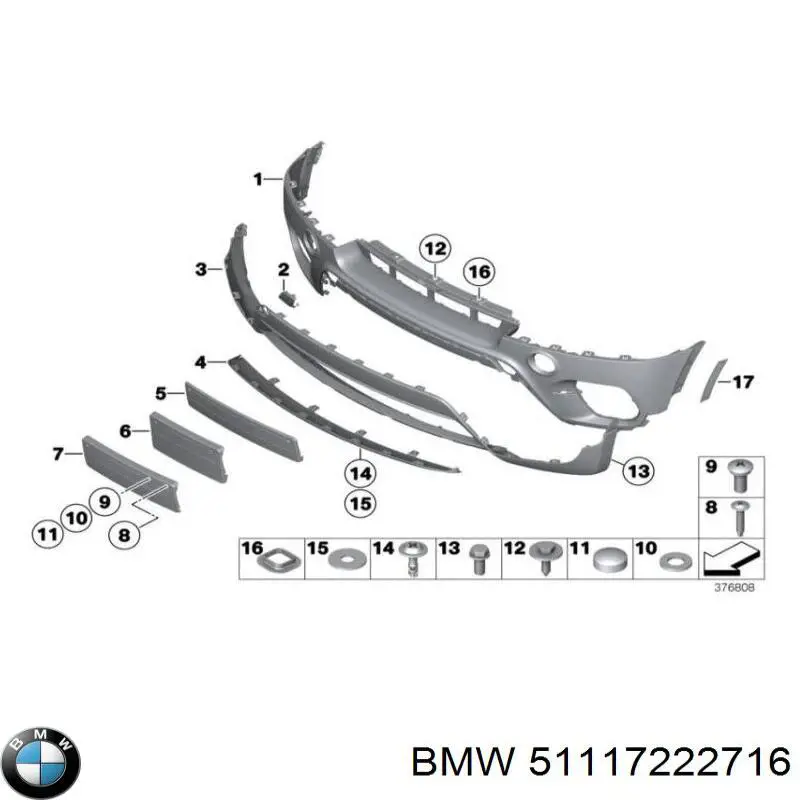 Zderzak przedni do BMW X5 (E70)