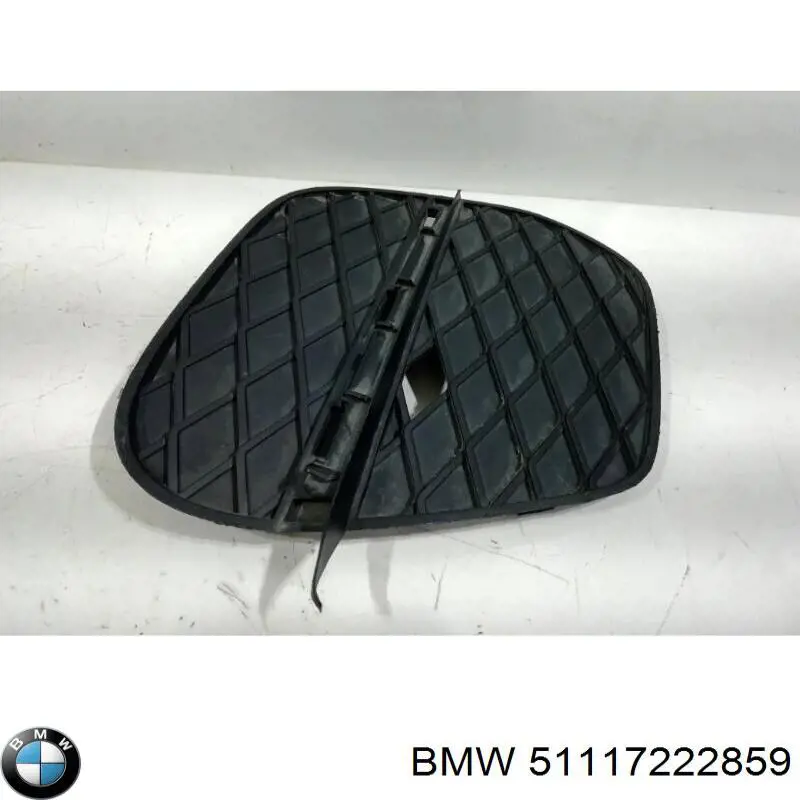 Zaślepka (kratki) lamp przeciwmgielnych zderzaka przedniego lewa do BMW X5 (E70)