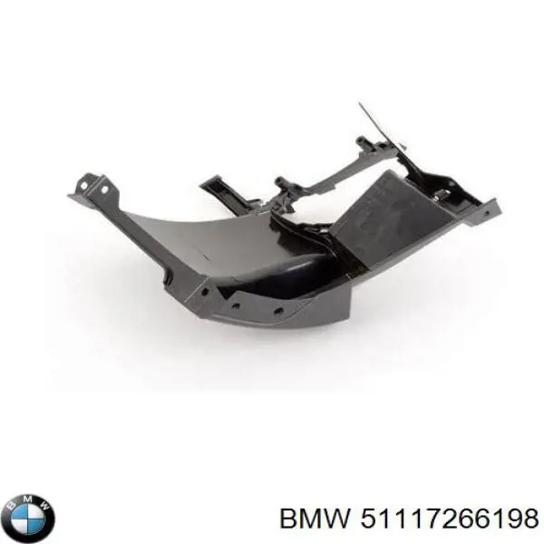 Wspornik mocowania lampy przeciwmgielnej prawej BMW 51117266198 cena, od 26,72 USD