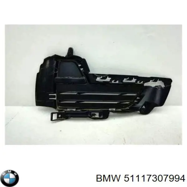 Do koszyka 51117307994 BMW Kratka zderzaka przedniego prawa dolna