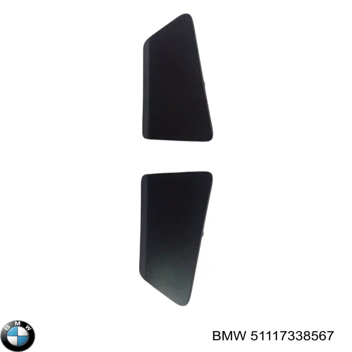 Nakładka dyszy spryskiwacza reflektora przedniego BMW 51117338567 cena, od 90,57 USD