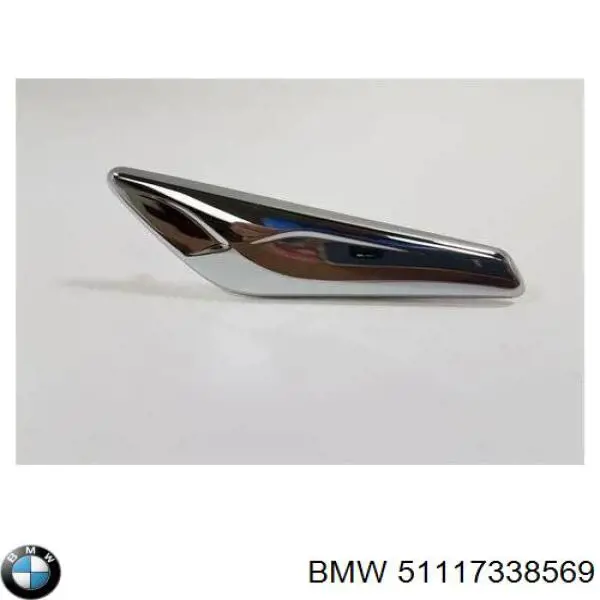 Nakładka błotnika przedniego lewego BMW 51117338569 cena, od 19,67 USD