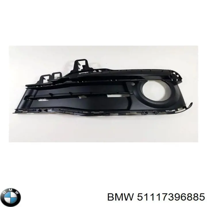 51117396885 BMW Kratka zderzaka przedniego lewa
