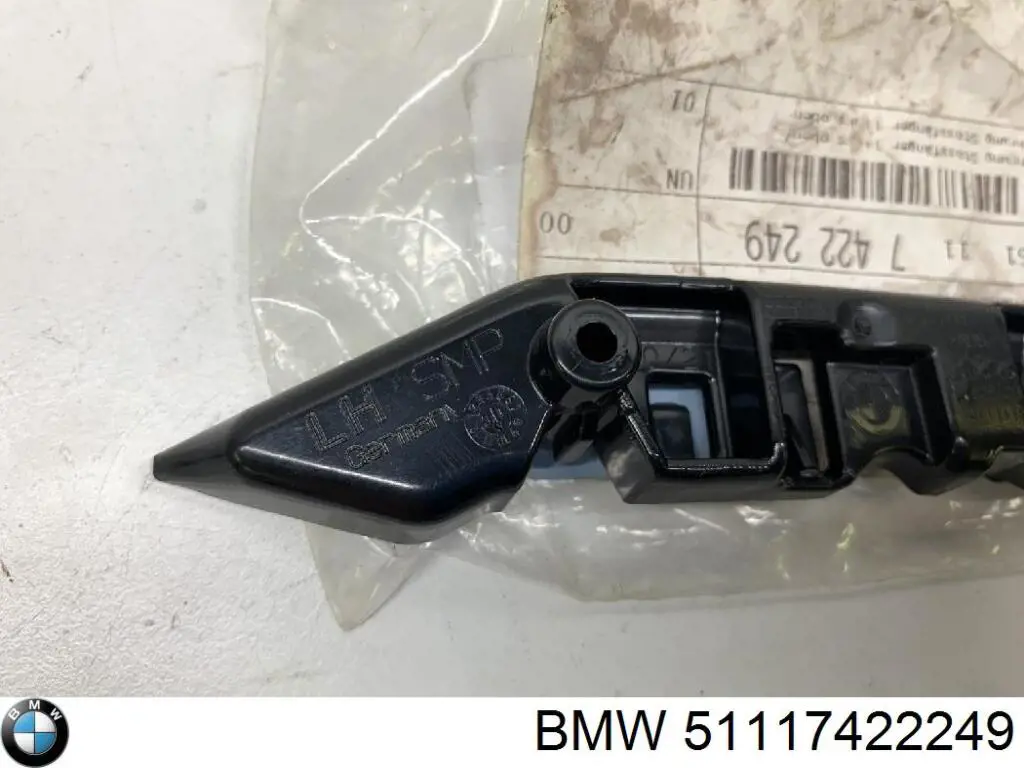 Prowadnica zderzaka przedniego lewa BMW 51117422249 cena, od 23,59 USD