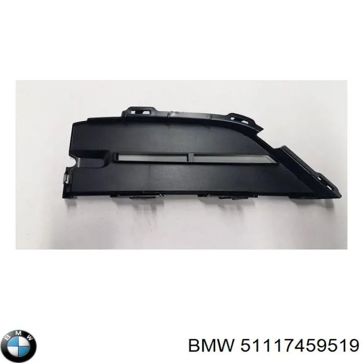 51117459519 BMW Kratka zderzaka przedniego dolna