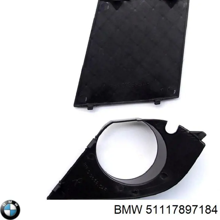 Kratka zderzaka przedniego prawa BMW 51117897184 cena, od 20,31 USD