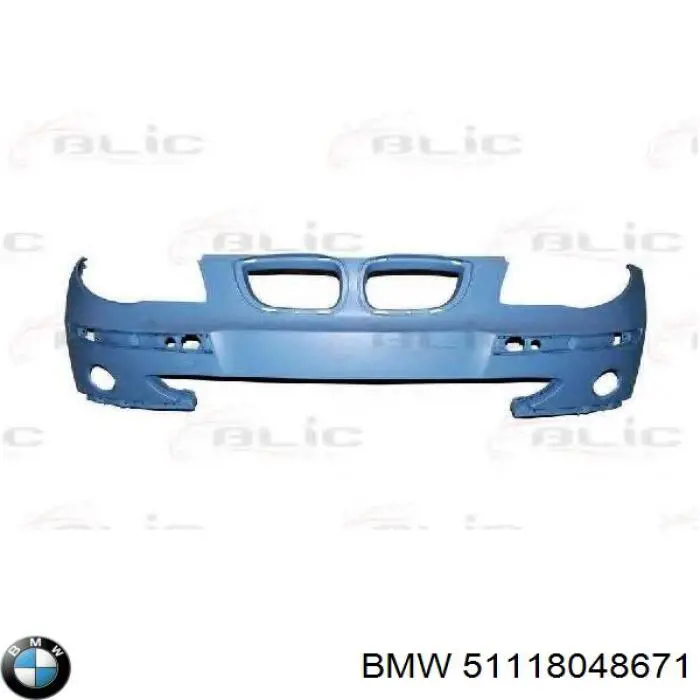 51118048671 BMW Zderzak przedni