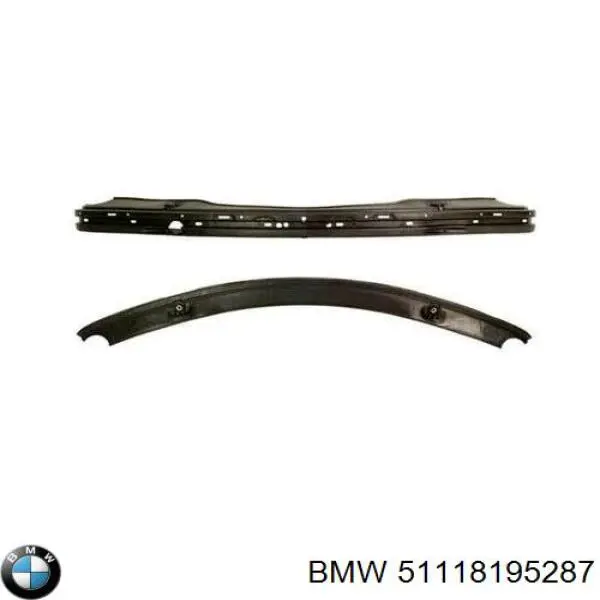 51118195287 BMW Wzmocnienie zderzaka przedniego