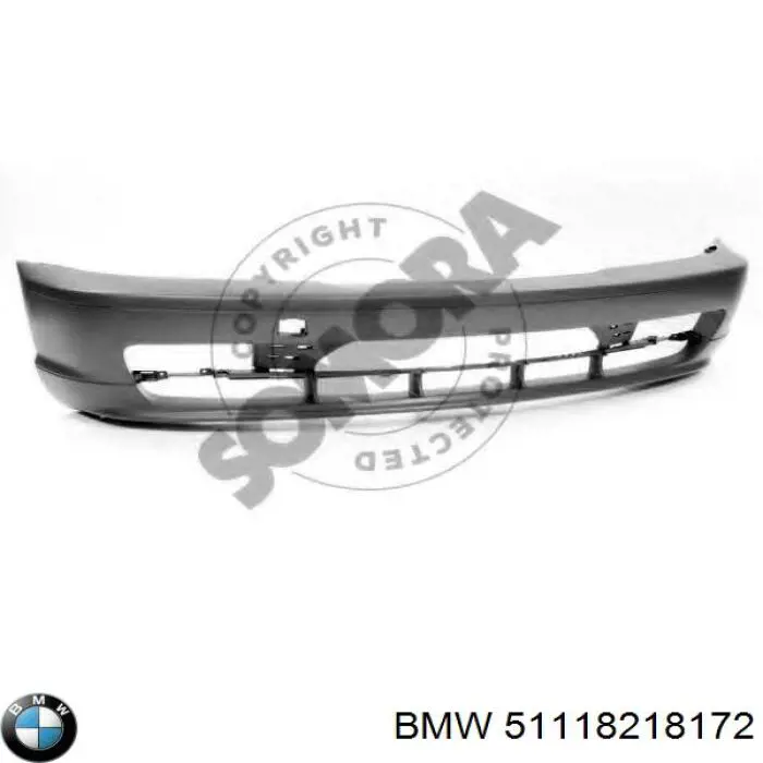 Zderzak przedni BMW 51118218172 cena, od 326,97 USD