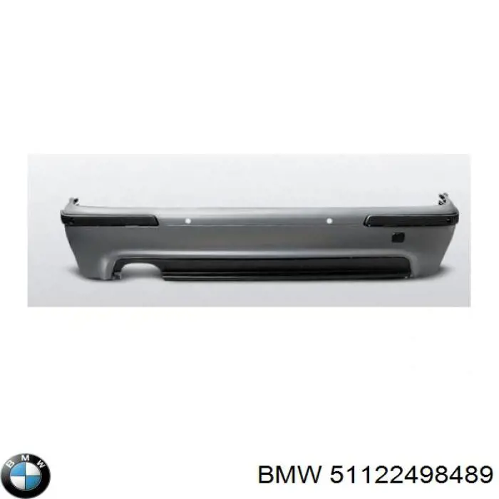 Zderzak tylny BMW 51122498489 cena, od 226,67 USD