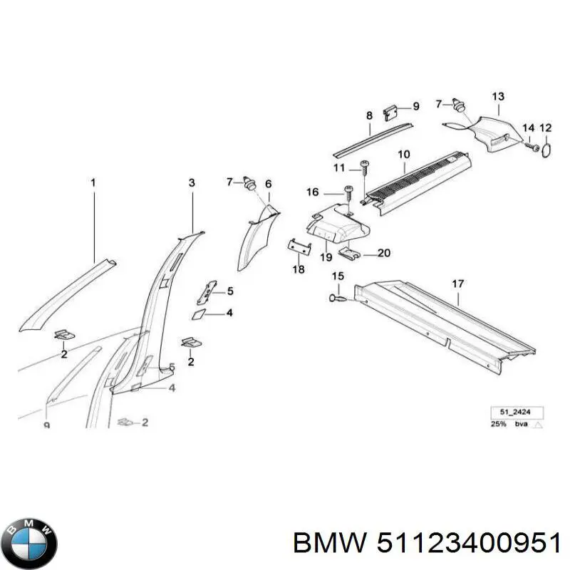 Wzmocnienie zderzaka tylnego do BMW X3  E83