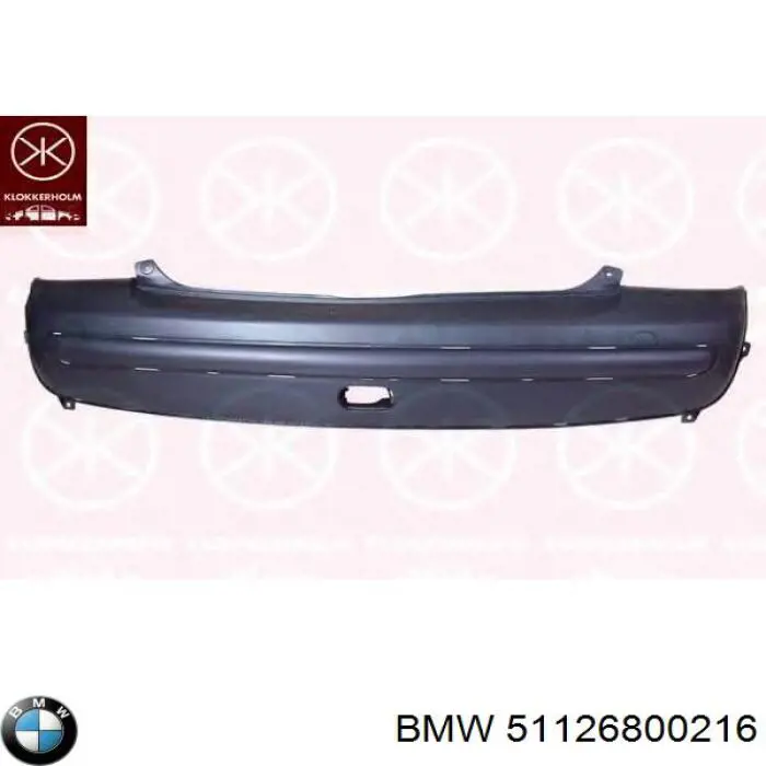 Zderzak tylny BMW 51126800202 cena, od 255,60 USD
