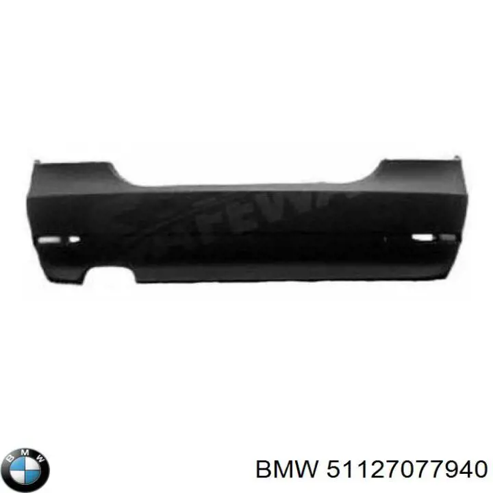 Do koszyka 51127077940 BMW Zderzak tylny