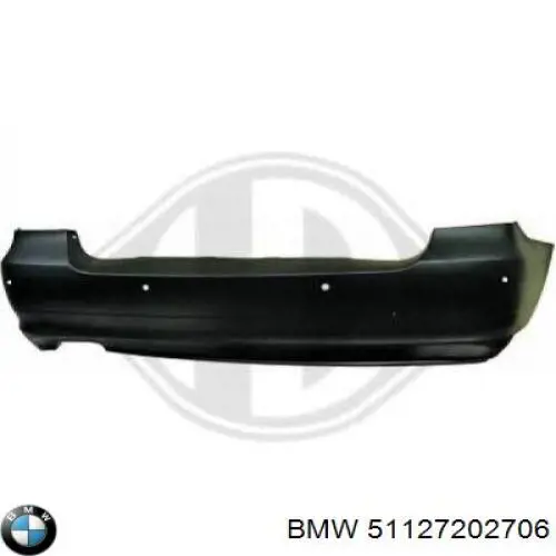 51127202706 BMW Zderzak tylny