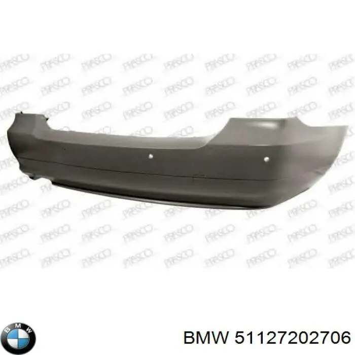 Zderzak tylny BMW 51127202706 cena, od 112,74 USD