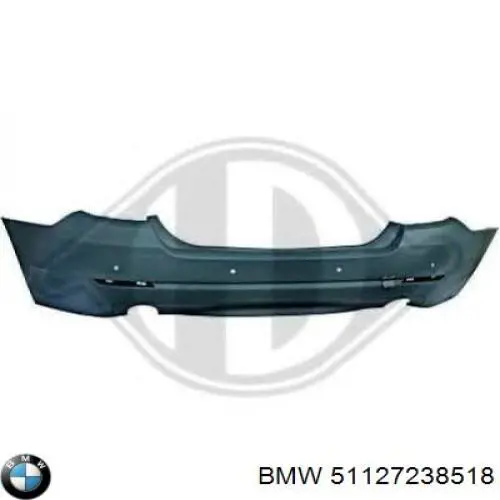 Zderzak tylny BMW 51127238518 cena, od 205,02 USD