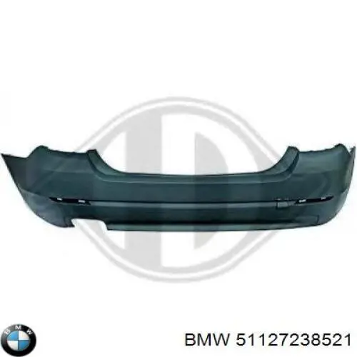 51127238521 BMW zderzak tylny